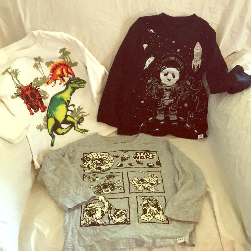 🐯GAP kids shirt bundle